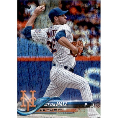 2018 Topps Factory Set Foilboard #221 Steven Matz