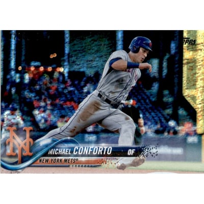 2018 Topps Factory Set Foilboard #88 Michael Conforto