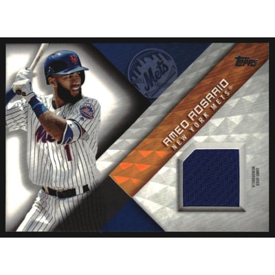 2018 Topps Major League Materials #MLMAR Amed Rosario S2