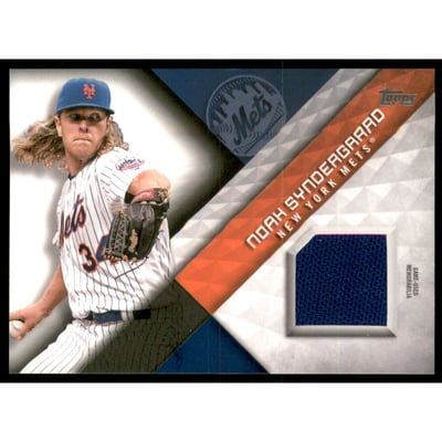 2018 Topps Major League Materials #MLMNS Noah Syndergaard S2