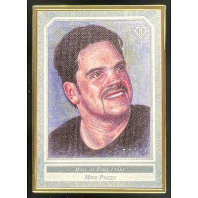 2018 Transcendent Collection Hall of Fame Sketches Reproductions Mike Piazza /83