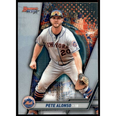 2019 Bowman's Best #32 Pete Alonso RC