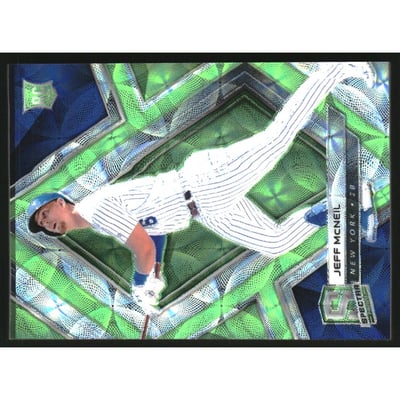 2019 Panini Spectra Neon Green #17 Jeff McNeil/49