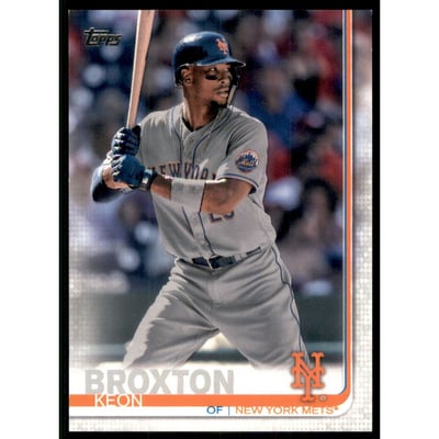 2019 Topps Advanced Stats #416 Keon Broxton