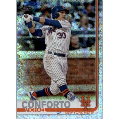 2019 Topps Factory Set Sparkle Foil #109 Michael Conforto