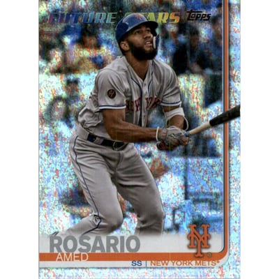 2019 Topps Factory Set Sparkle Foil #624 Amed Rosario FS