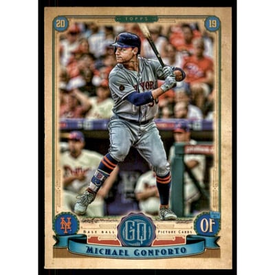 2019 Topps Gypsy Queen Bazooka Back #297 Michael Conforto