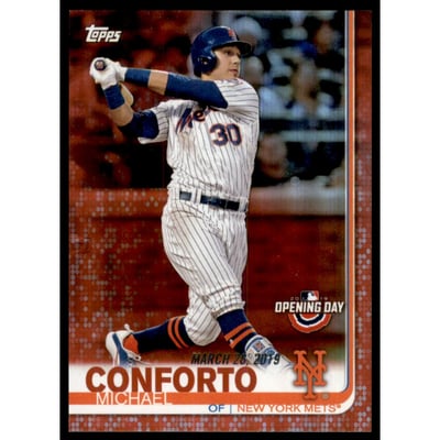 2019 Topps Opening Day Red Foil #189 Michael Conforto