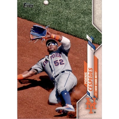 2020 Topps Advanced Stats #426 Yoenis Cespedes