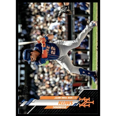 2020 Topps Black #277 Dominic Smith