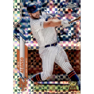 2020 Topps Chrome X-Fractors #80 Pete Alonso
