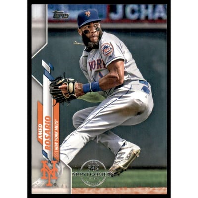 2020 Topps Factory Set 582 Montgomery Club #136 Amed Rosario
