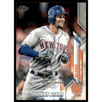2020 Topps Factory Set 582 Montgomery Club #48 Jeff McNeil FS