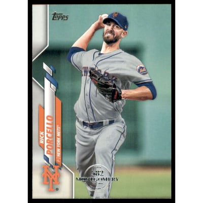 2020 Topps Factory Set 582 Montgomery Club #619 Rick Porcello