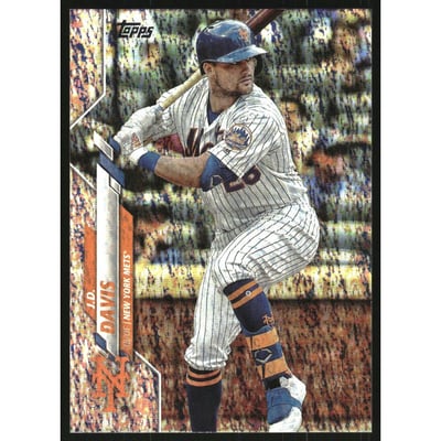 2020 Topps Factory Set Sparkle Foil #522 J.D. Davis