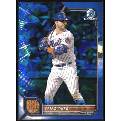 2022 Bowman Chrome Sapphire #11 Pete Alonso