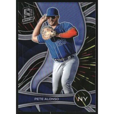 2022 Panini Chronicles Spectra Hyper #65 Pete Alonso
