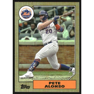 2022 Topps Archives Rainbow Foil #225 Pete Alonso