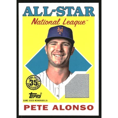 2023 Topps '88 Topps All Star Relics #88ASRPA Pete Alonso