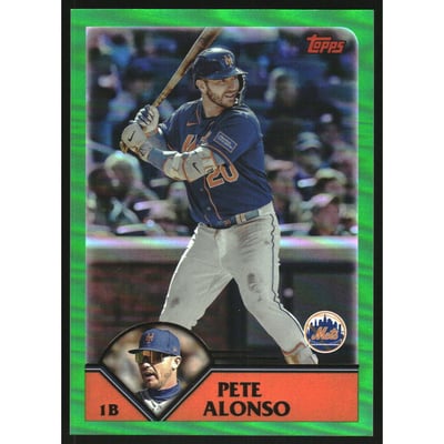 2023 Topps Archives Green #268 Pete Alonso