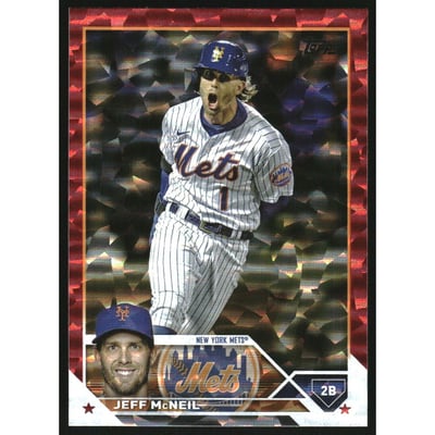 2023 Topps Red Foil #426 Jeff McNeil