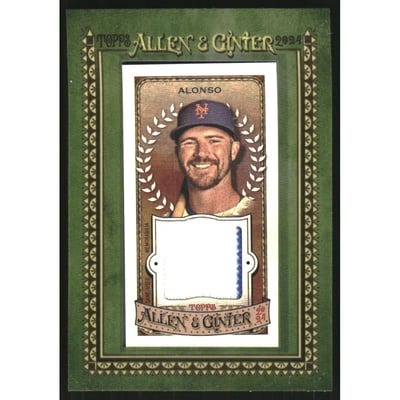 2024 Topps Allen and Ginter Mini Framed Relics #MFRPA Pete Alonso