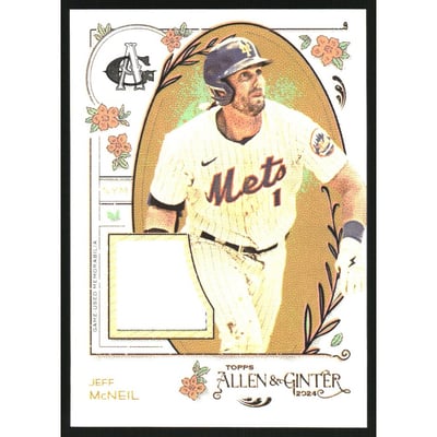 2024 Topps Allen and Ginter Relics #AGRJM Jeff McNeil B