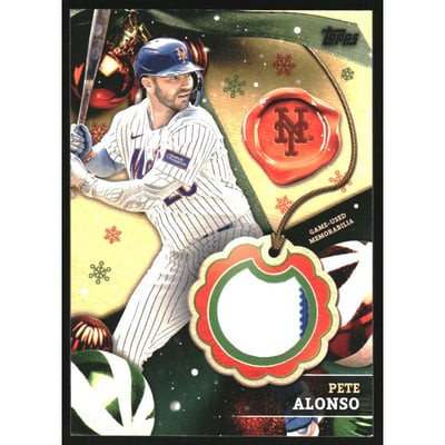 2024 Topps Holiday Relics #RCPA Pete Alonso