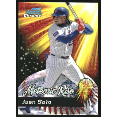 2025 Bowman Chrome Mega Box Meteoric Rise #MR15 Juan Soto