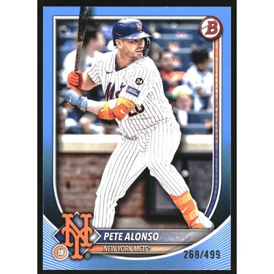 2025 Bowman Sky Blue #56 Pete Alonso