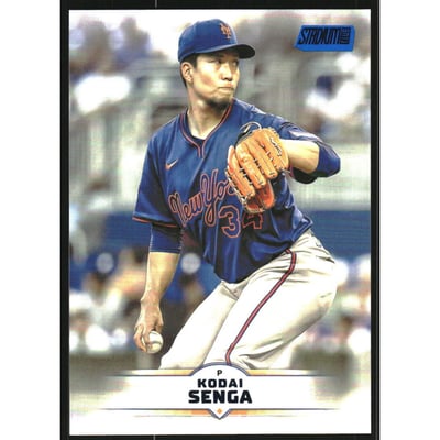 2025 Stadium Club Blue Foil #144 Kodai Senga