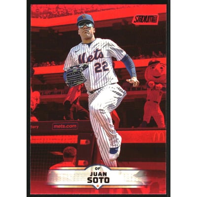 2025 Stadium Club Red #152 Juan Soto