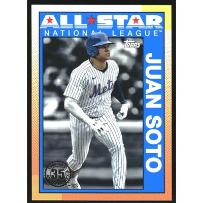 2025 Topps '90 Topps All Star Blue #90AS23 Juan Soto