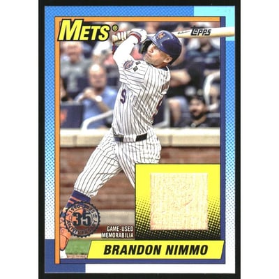 2025 Topps '90 Topps Relics #T90RBN Brandon Nimmo