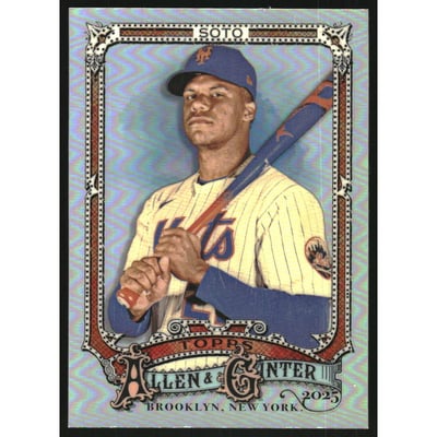 2025 Topps Allen and Ginter Chrome Refractors #95 Juan Soto