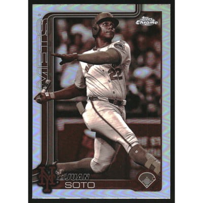 2025 Topps Chrome Sepia Refractors #200 Juan Soto