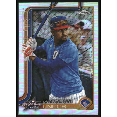 2025 Topps Chrome Update '25 All-Star Game Green Refractors #ASGC48 Jacob deGrom