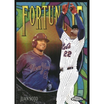 2025 Topps Chrome Update Fortune 15 #F151 Juan Soto