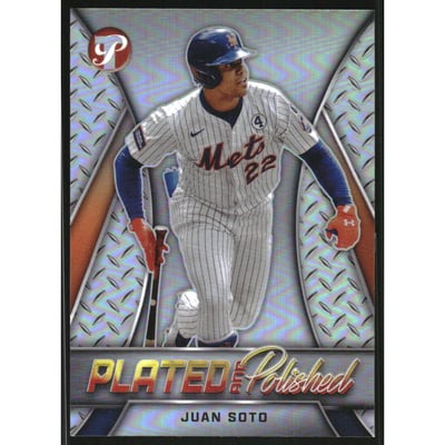 2025 Topps Pristine Plated and Polished #PP8 Juan Soto