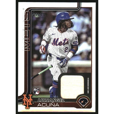 2025 Topps Real One Relics #524 Luisangel Acuna