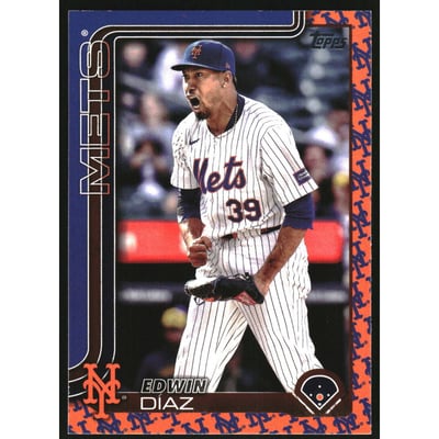 2025 Topps Team Color Border #286 Edwin Diaz