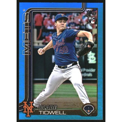 2025 Topps Update Blue Rainbow Foil #US22 Blade Tidwell