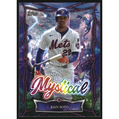 2025 Topps Update Mystical Pink Foil #MYS14 Juan Soto