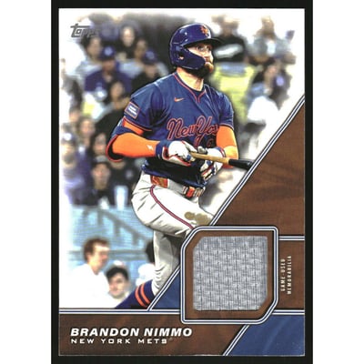 2026 Topps Major League Materials #MLMBN Brandon Nimmo
