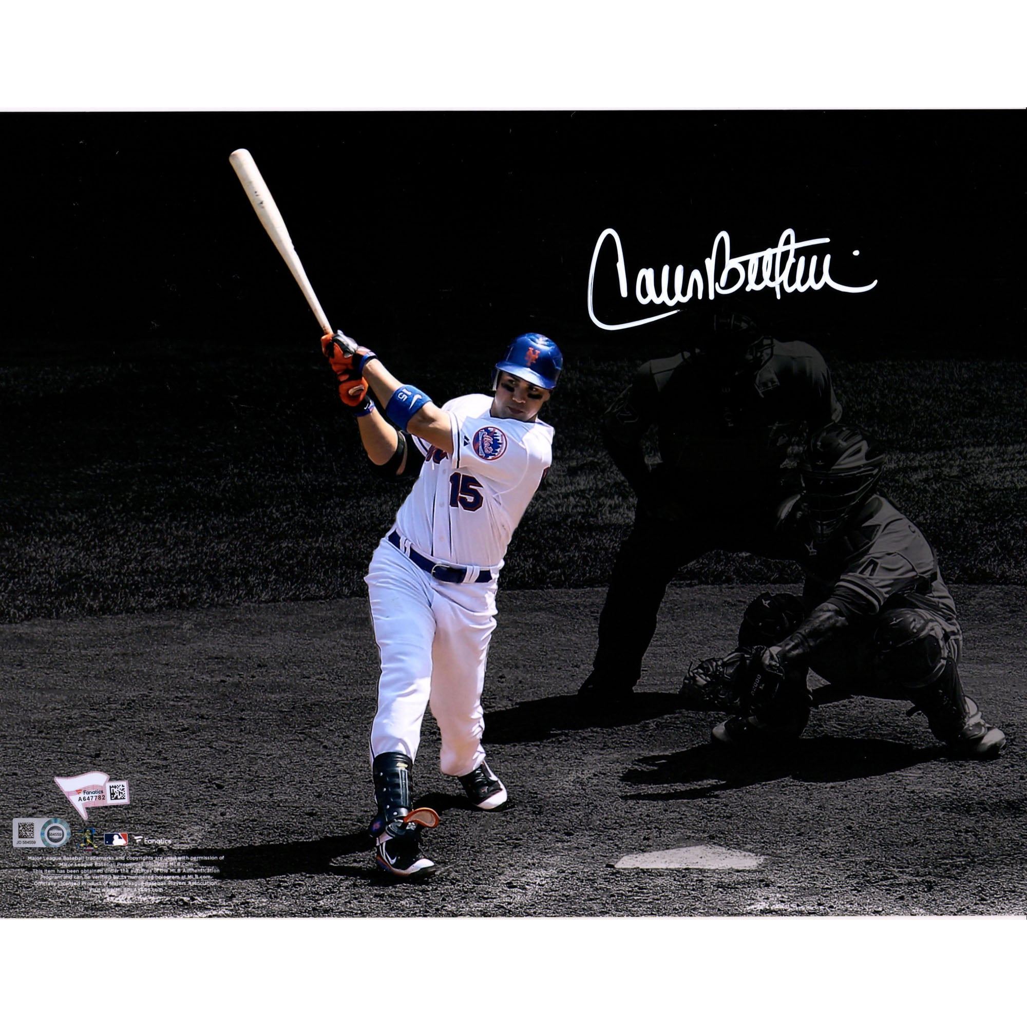 Carlos Beltran New York Mets Autographed 11" x 14" Spotlight Photograph
