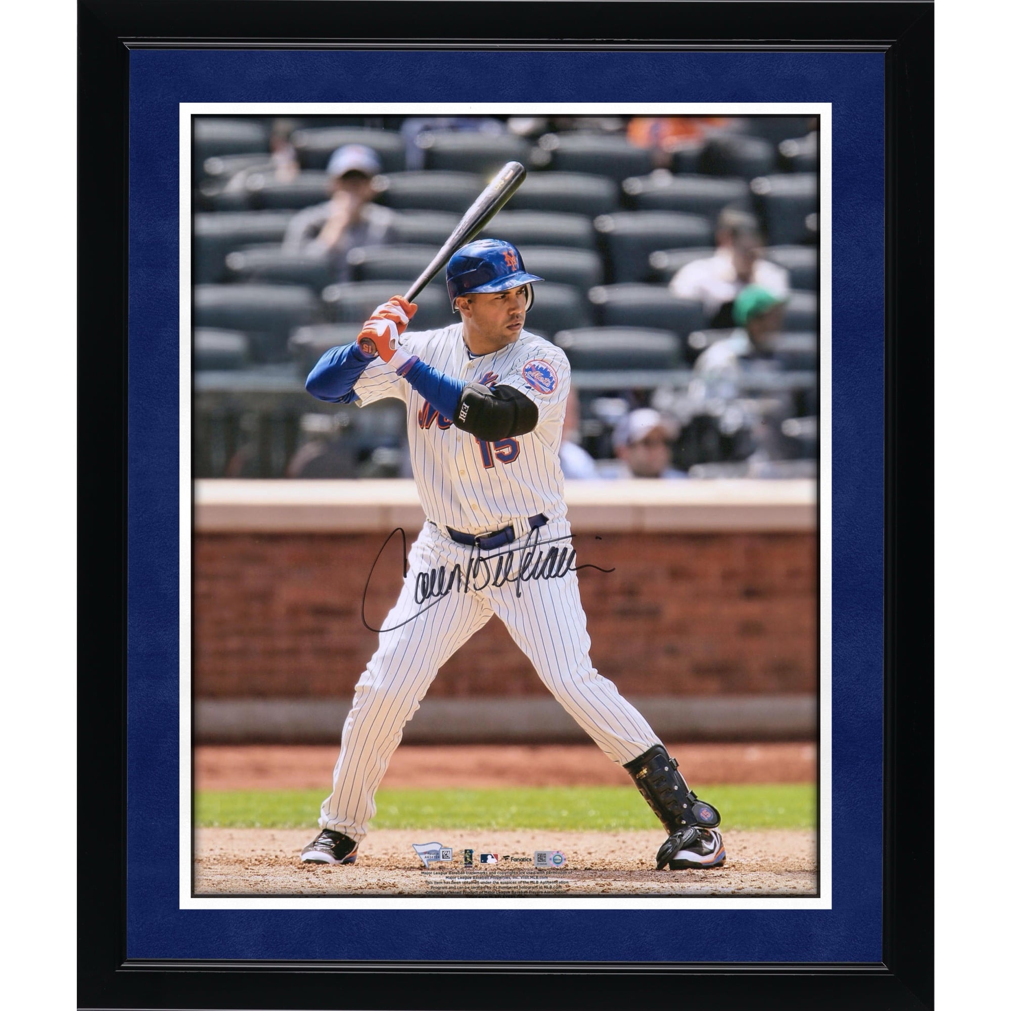 Carlos Beltran New York Mets Autographed 16" x 20" Hitting Photograph