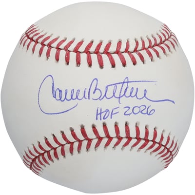 Carlos Beltran New York Mets Autographed Fanatics Authentic Baseball with "HOF 2026" Inscription 