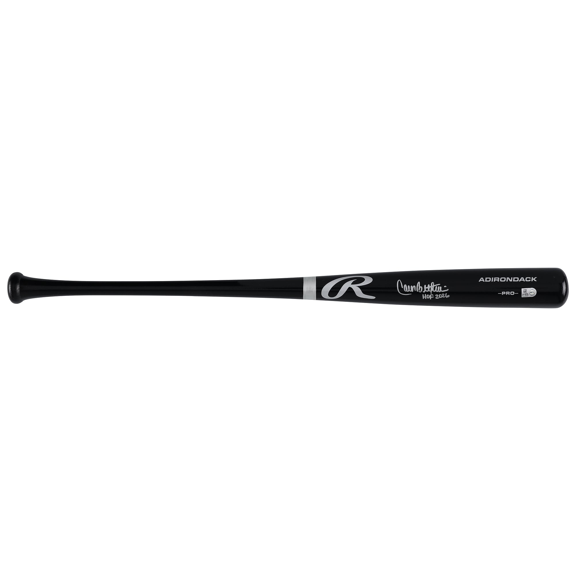 Carlos Beltran New York Mets Autographed Black Rawlings Pro Bat with "HOF 2026" Inscription