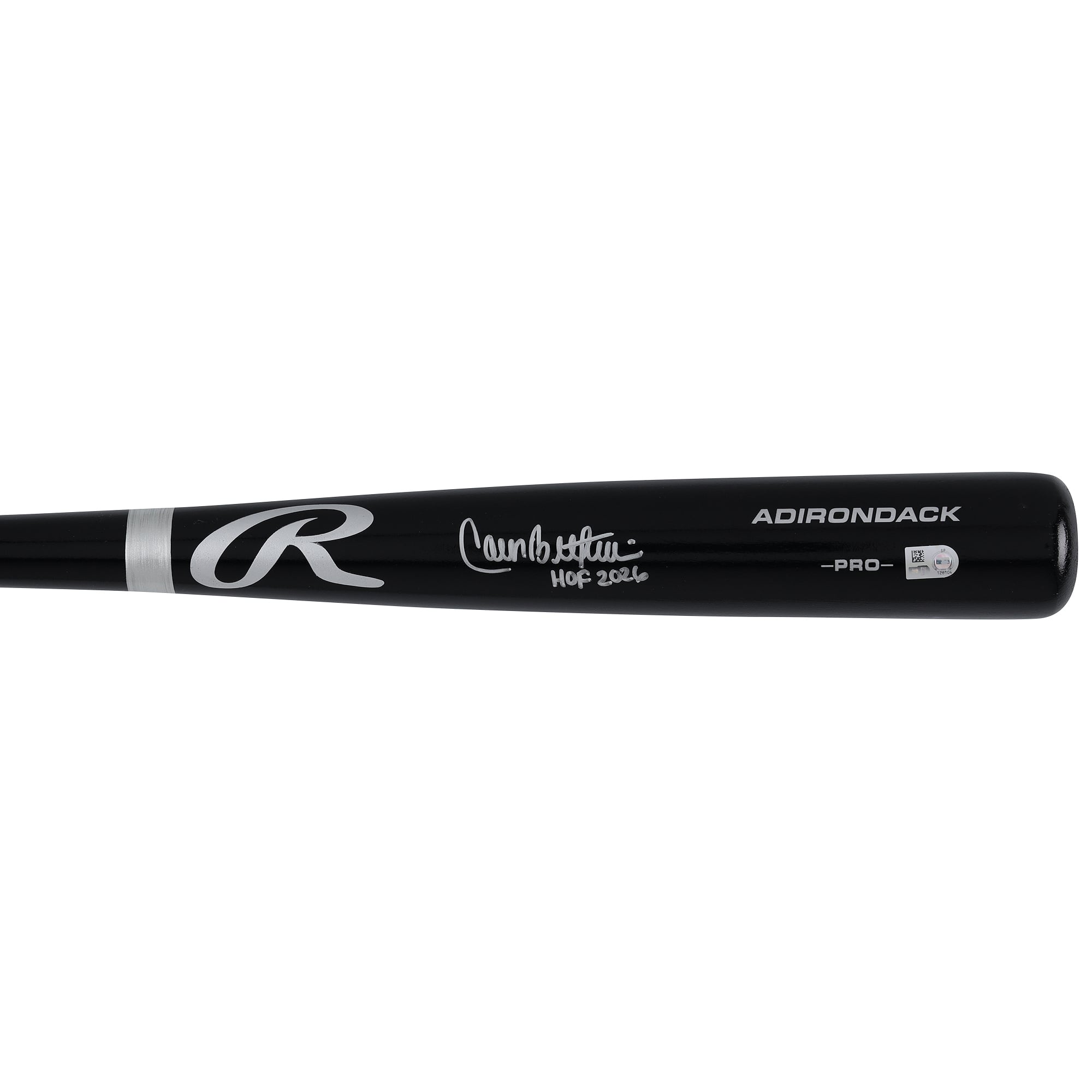 Carlos Beltran New York Mets Autographed Black Rawlings Pro Bat with "HOF 2026" Inscription