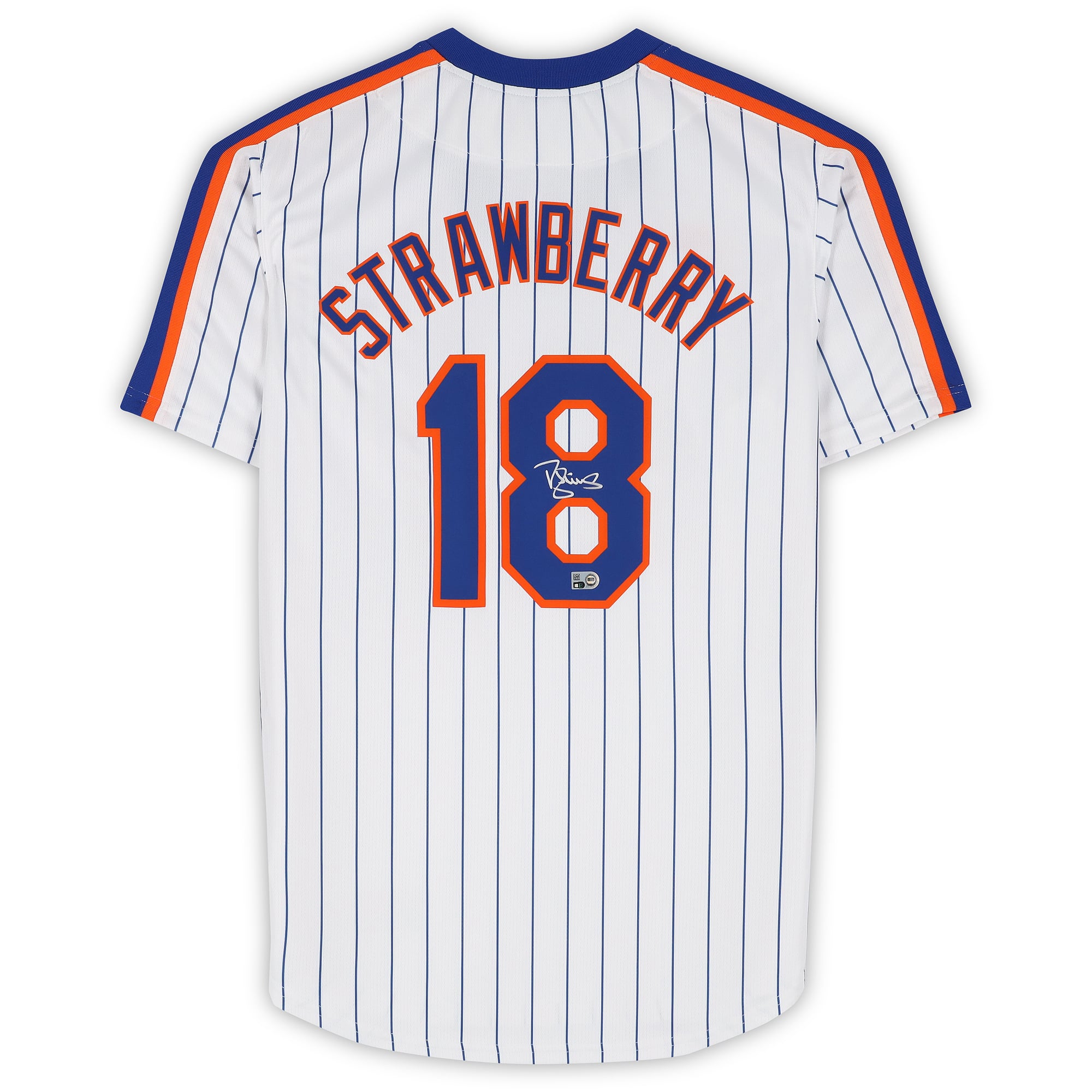 Darryl Strawberry New York Mets Autographed White Nike Cooperstown Limited Jersey